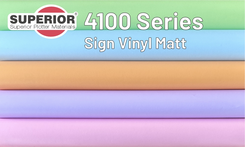 SUPERIOR 4100 Series Sign Vinyl 